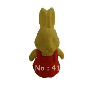 Cute Rabbit Eraser mini Eraser Japanese School Eraser  with Promotion Gifts Random Color