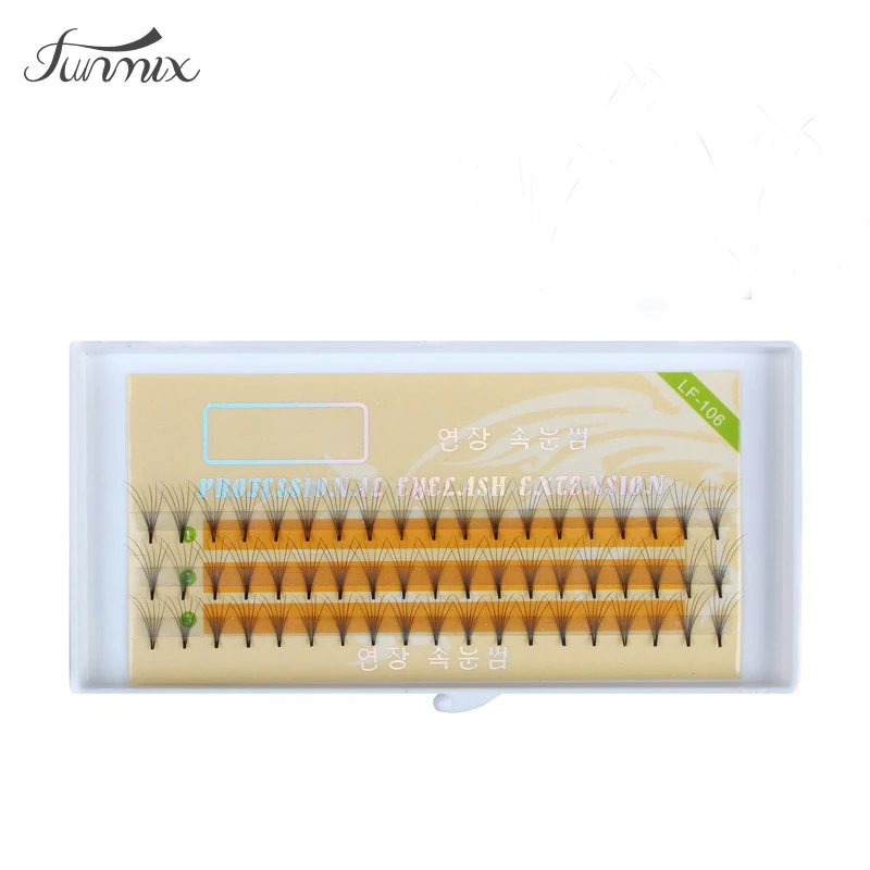 New Soft Eyelash Extension Deluxe Lashes 6D 0.15mm Flase VOLUME Eyelashes Fans