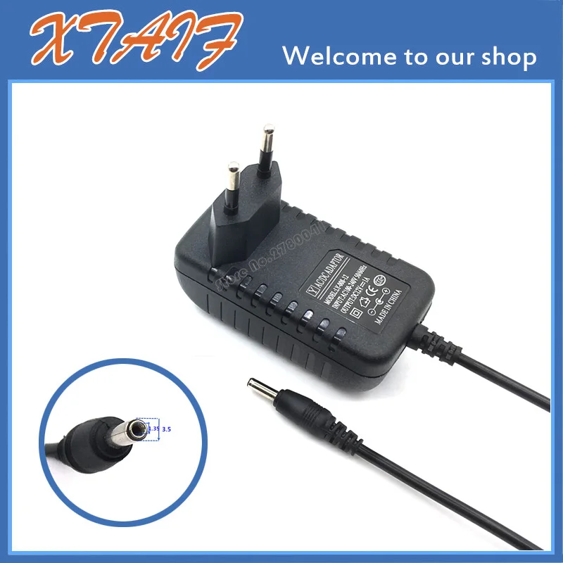 1PCS 12V1A High quality AC 100V-240V Converter Adapter DC 12V 1A 1000mA Power Supply EU Plug DC 3.5mm x 1.35mm