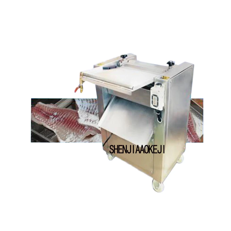 FGB-400 Large remove fish skin machine stainless steel fish peeled machine 220/380V 750W 1pc remove fish skin machine