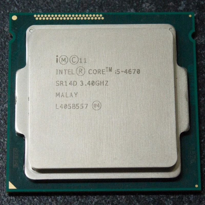 Intel Core i5 4670 3.4GHz 6MB LGA 1150 4-Core CPU Processor SR14D