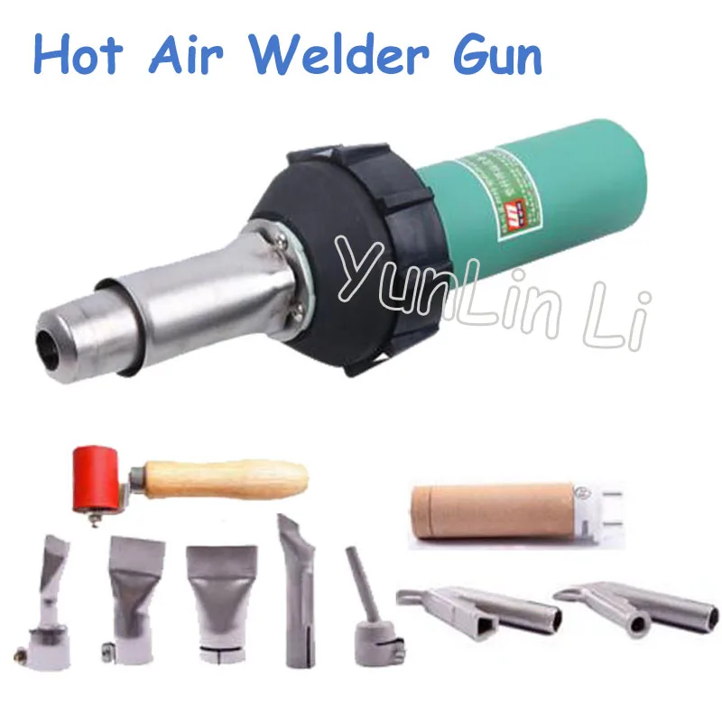 Hot air plastic welding gun pistola blower pvc banner welder tarpaulin welding tools for plating tank car bumper LST1600S