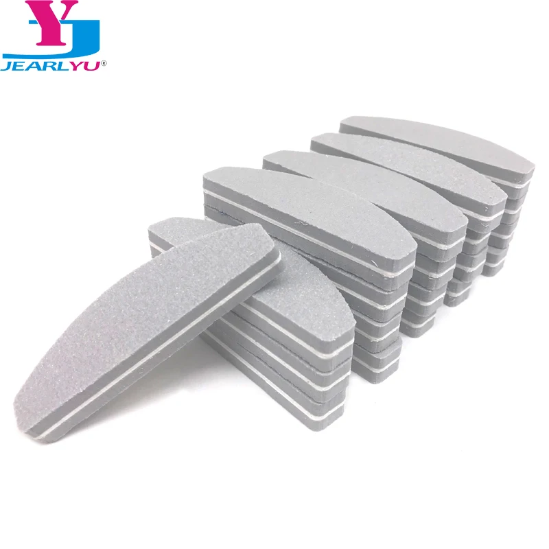 100 X Professional Nail File Mini Sponge Nail Sanding Blocks UV Gel Polish Manicure Tools Nail Buffer Files 100 180 Nagelvijlen