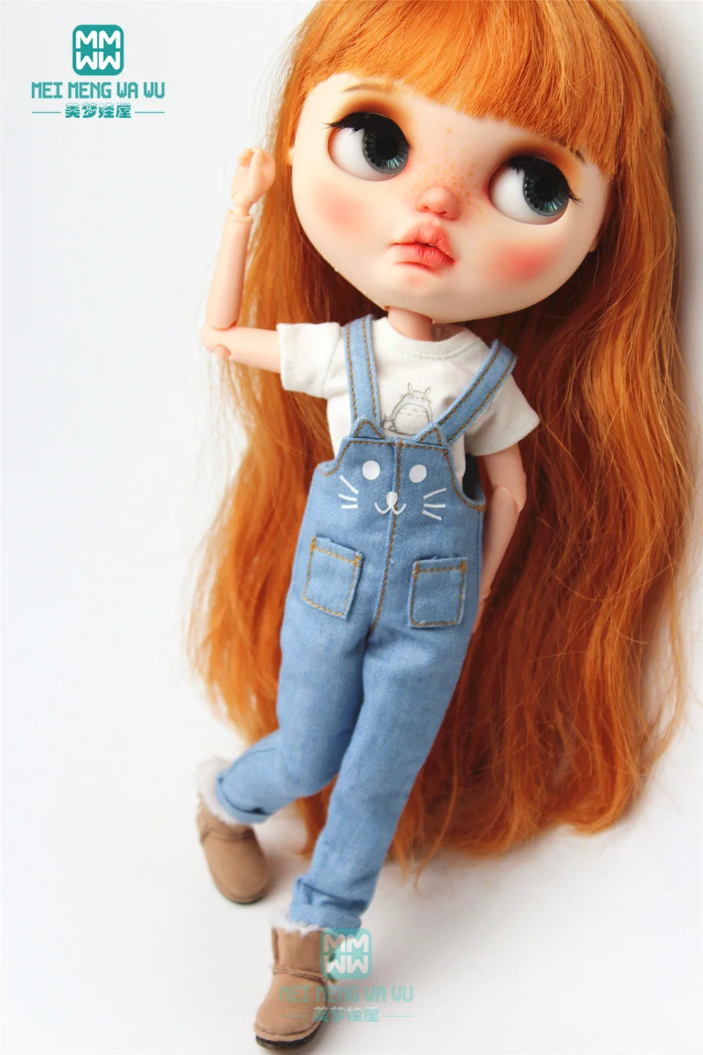 Blyth Kleding Fit Azone Ob22 Ob24 Pop T-Shirt, Overall, Jeans Amg Pop Accessoires Voor Meisjes Geschenken