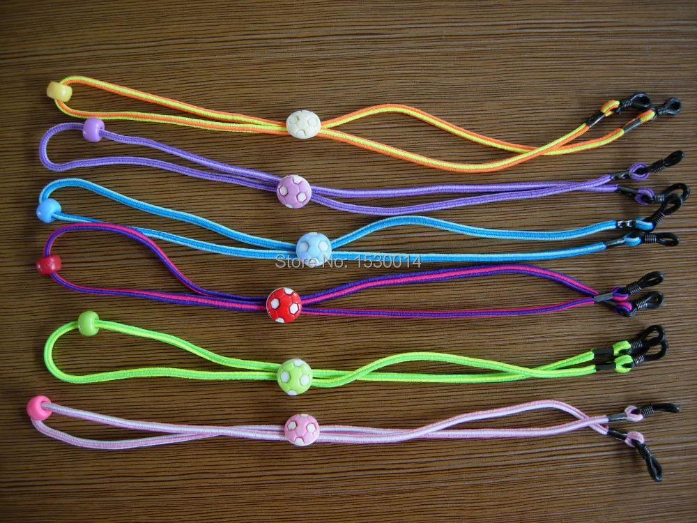 colorful cartoon character adjustable elastic kids eyeglass frame cords children eyewear Neck Strap Rope eyglass holder