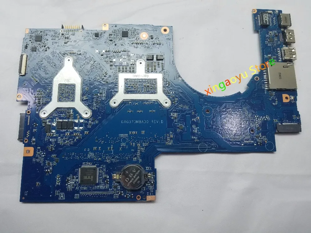 For HP For  PAVILION 17-AB 17-W series Laptop motherboard  DAG37DMBAD0  915550-601 motherboard  with 1050Ti 4GB i7-7700H