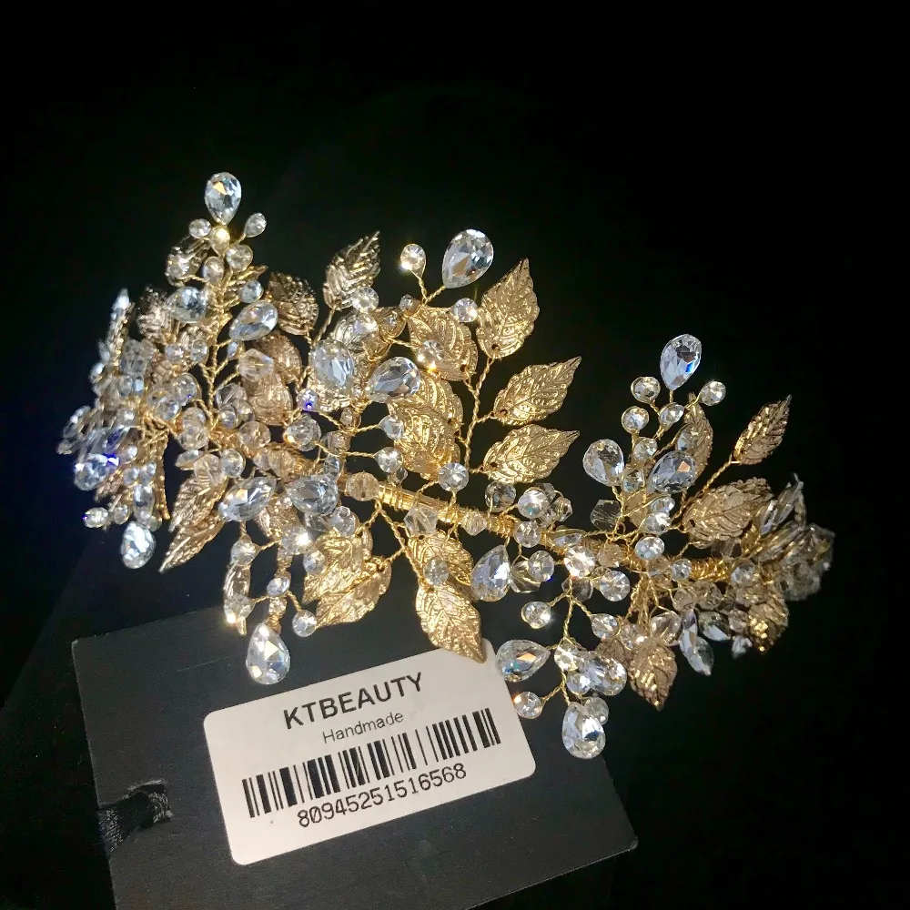 Ktbeauty العروس دبوس كريستال المرأة ستار الموضة العصرية Hairwear الشعر مجوهرات العصابات الشعر تخفيض السعر #4