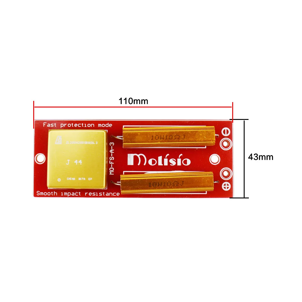 GHXAMP 44-51Core 100 core-لوحة حماية مكبر الصوت الاحترافية المضادة للحرق