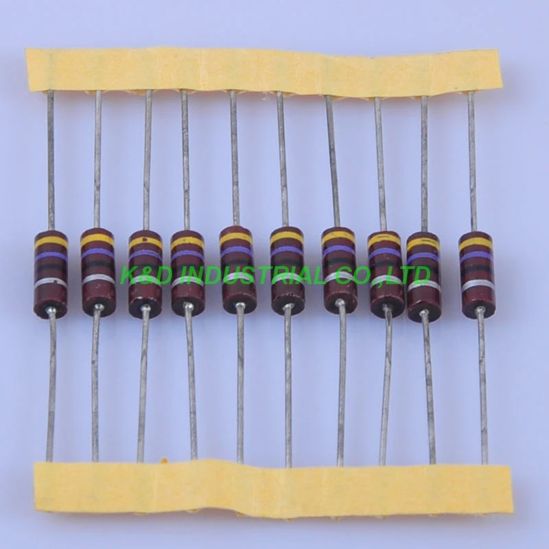 

10pcs Carbon Composition Vintage Resistor 0.5W 47R Ohm