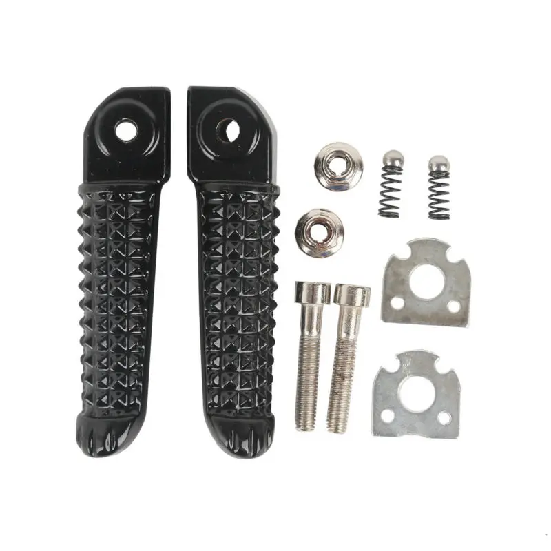 Motorcycle Front Rear Footrests Foot Pegs For Yamaha YZF R1 1998-2021 YZF R6 1999-2020 R6S 2003-2009