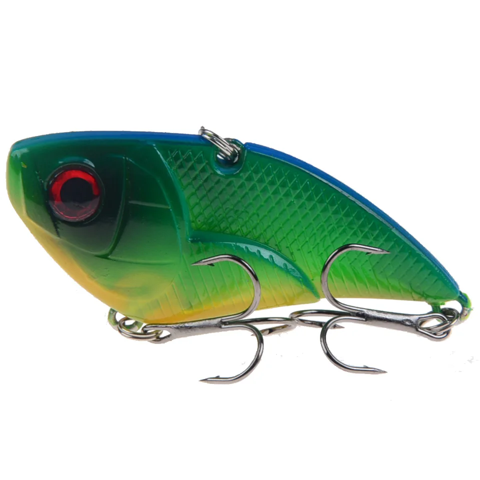 LINGYUE VIB Isca Artificial 5cm 14.5g Fishing Lure Hard Plastic Wobblers Deep Water Crankbait 10 Colors Available