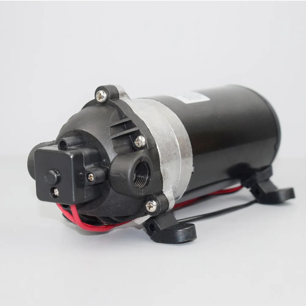 SOVOFLO KDP-170B Electric Diaphragm Pump DC 24V Self-priming Water Pump Dry Prime Height 1.8m 5.5LPM 170PSI for Marine/RV/Washer