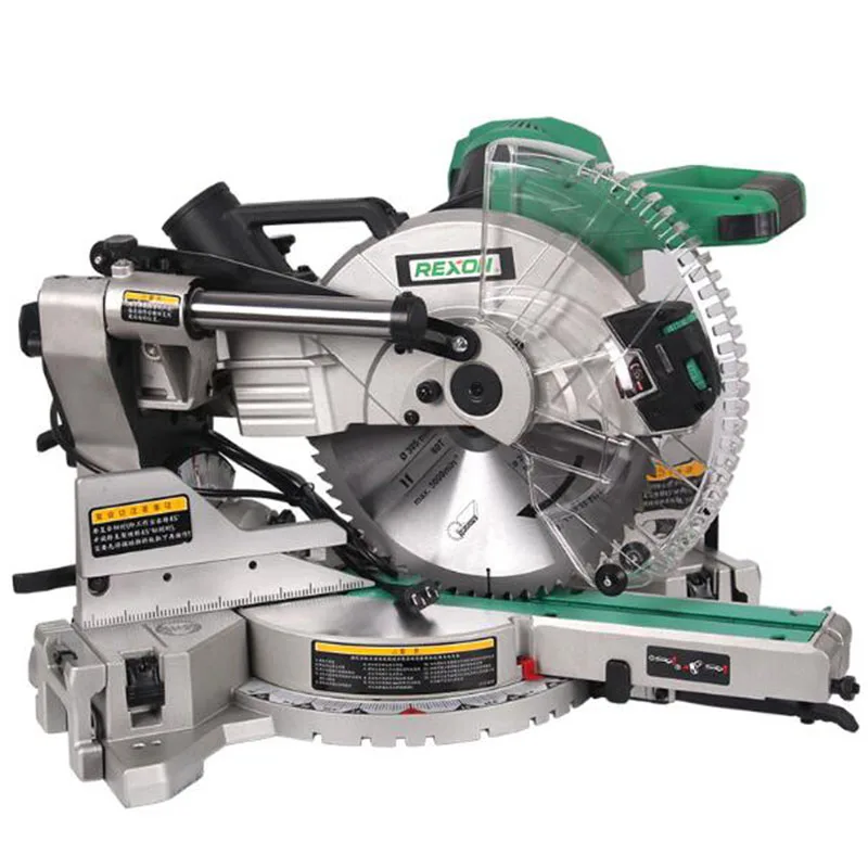 1pc Dual Sliding Compound Mitre Saw & 305mm miter saw 1800 W 220/ 50hz Circular Saw Cutting Machine Mluminum SM3057R