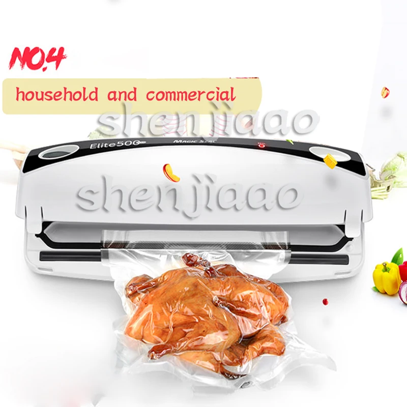Automatic small vacuum packaging machine tea sealing machine business plastic home vacuum sealing machine 1PC