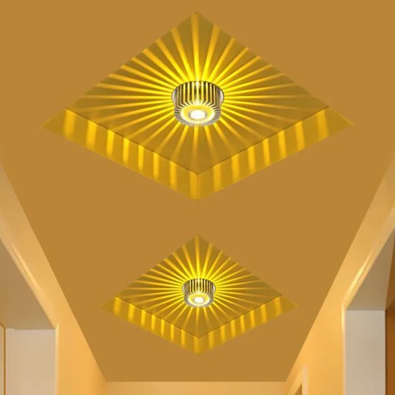 Modern LED Ceiling Light 3W 5W wall Sconce for Art Gallery Decoration Front Balcony lamp Porch light corridors Light Fixture