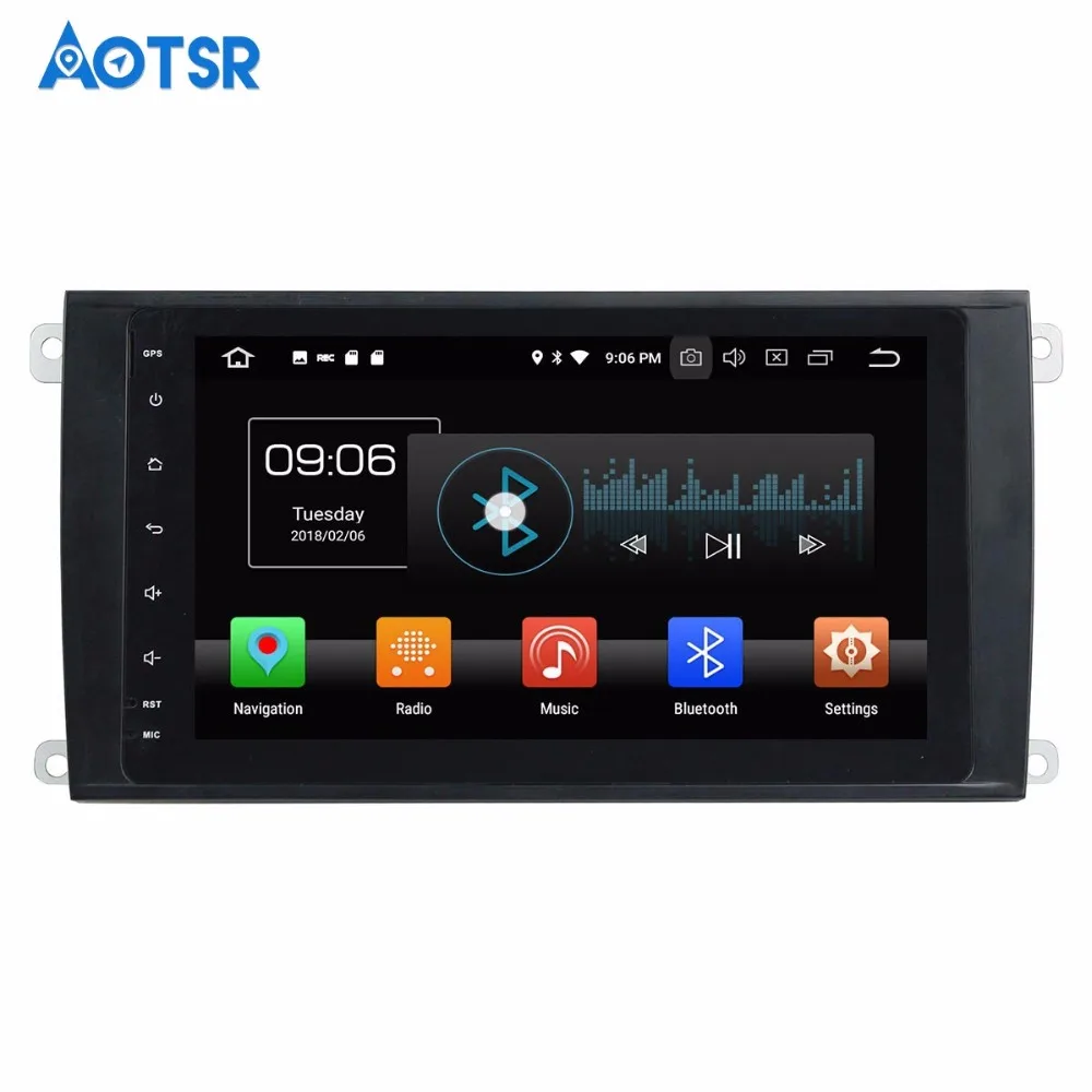 10.1 Inch Android 7.1 8.0 Car GPS navi multimedia For Porsche Cayenne 2003-2010 no DVD player tape recorder unit car radio wifi