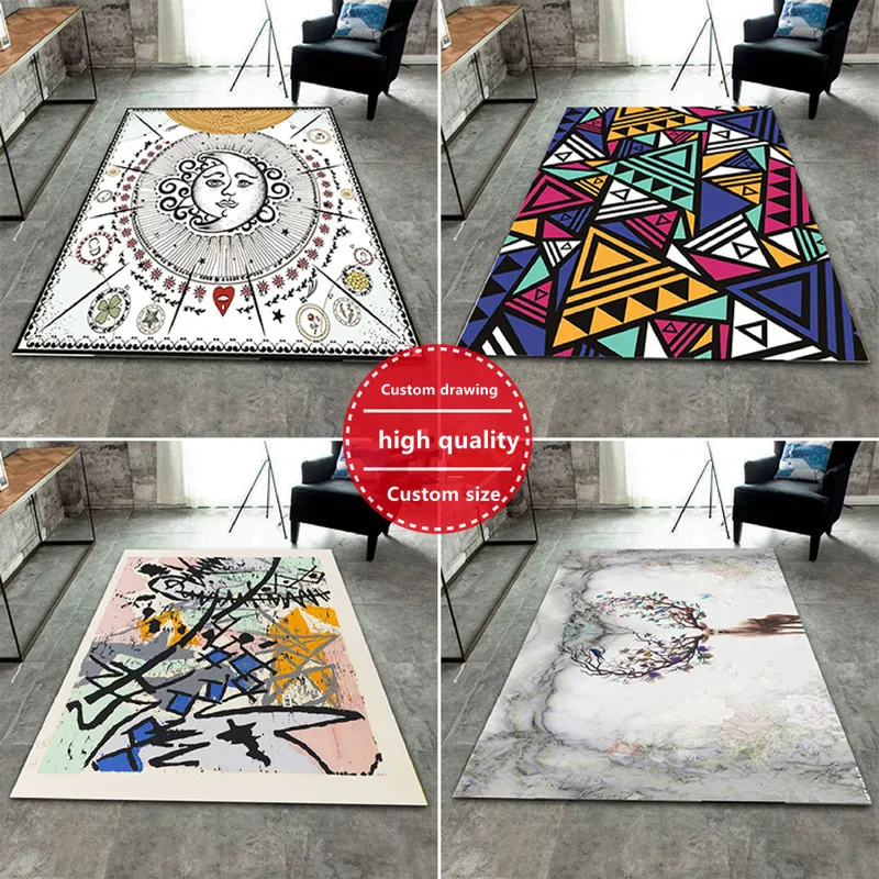 

180*300cm Creative Europe Type 3D Printed Carpet Bathroom Anti-Slip Carpet Absorb Water Kitchen Mat/Rug/carpets Hallway Doormat