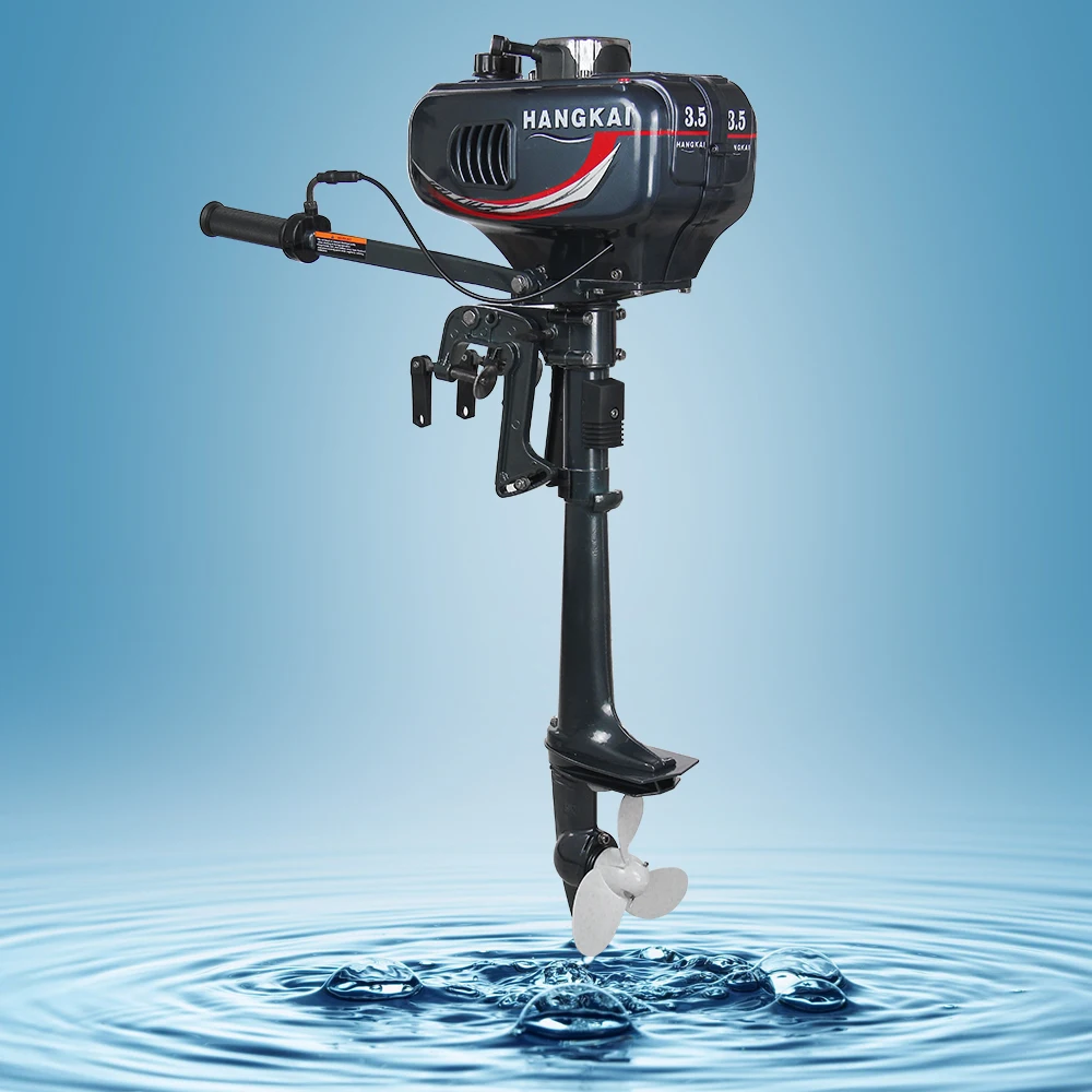 Wholesale HANGKAI Cheap Manual CDI Water Cooled Short Shaft 2 Stroke Outboard Engine 2.6KW/3.5HP Outboard Motor