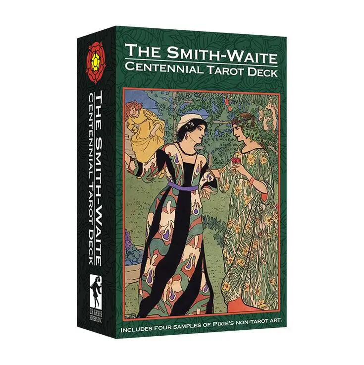 Full English The Smith-Waite Centennial Tarot Cards Game With English Booklet Instructions Smith Waite Tarot Board Game