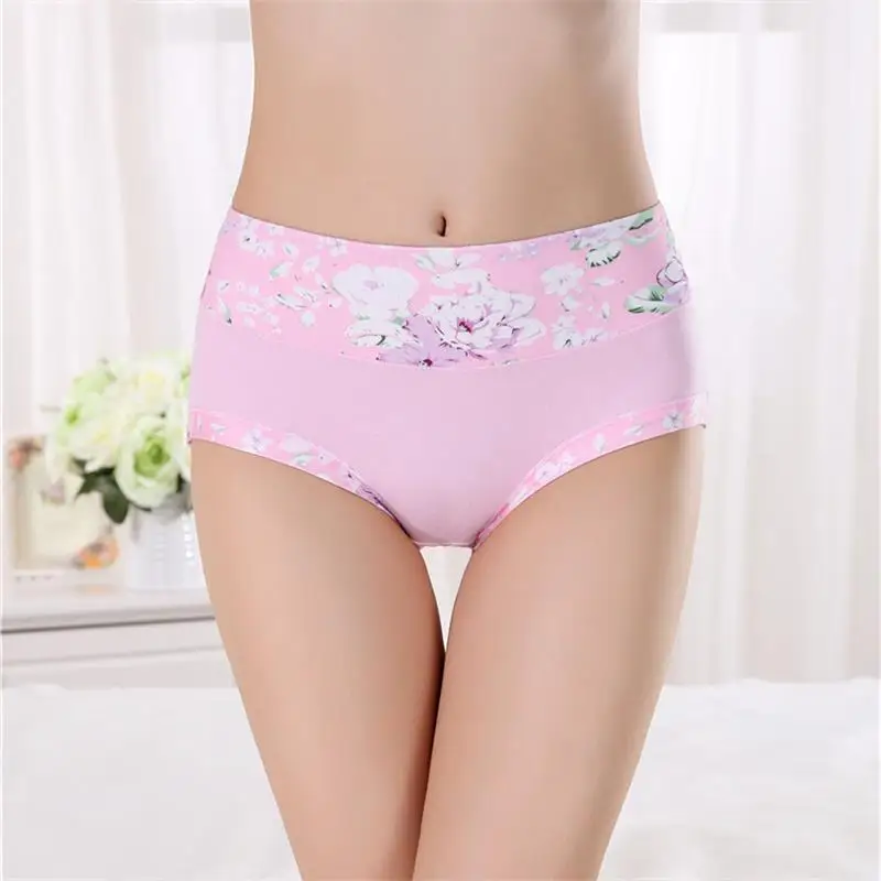 New Women Underwear Floral Underwear Women\'s Panties Shorts Breifs Sexy Lingeries Female Panties Cotton Underwear For Women