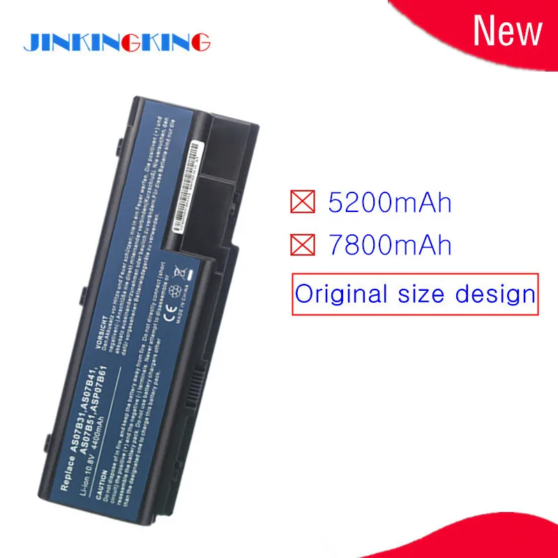 

10.8V Laptop battery AS07B31 AS07B32 For Acer Aspire 5220G 5310 5315 5520G 5520 5710G 5710 5710Z 5710ZG 5715Z 5720G