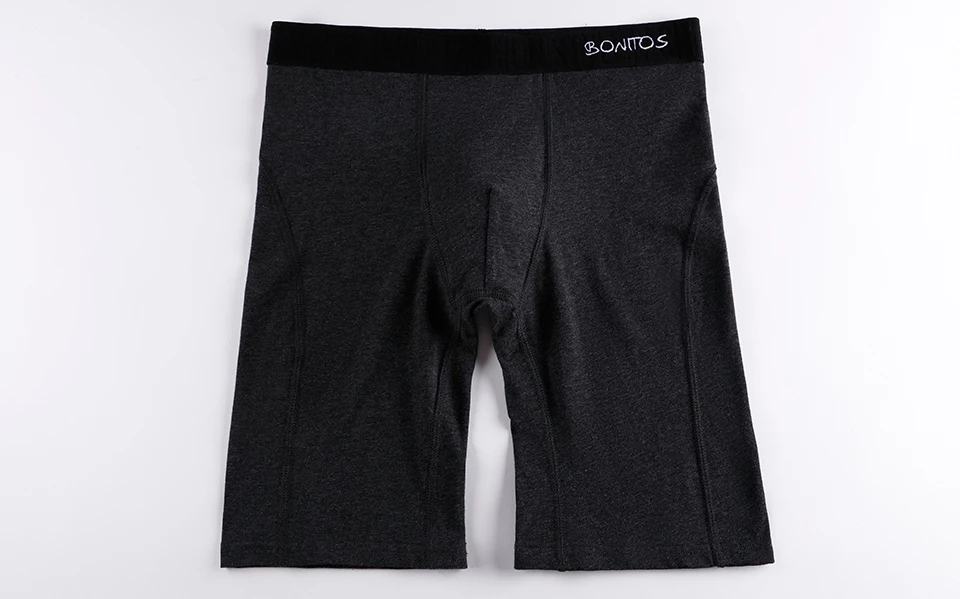 Lange Boxershorts für Herren, Herrenunterwäsche, Herrenhöschen, Boxershorts, hochwertige natürliche Baumwolle, sexy – Detail 9