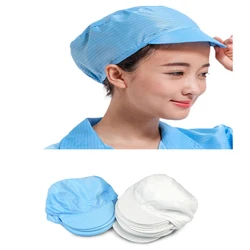 Anti-static Hat Factory Outlet Anti-Static Safety Cleanroom Hats Dustproof Clean Room Protective Electronics Factory Work Cap