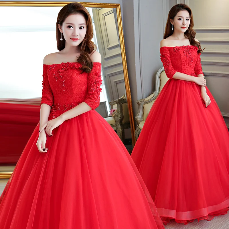 Ruthshen Vestidos Debutantes 2023 gaun Quinceanera baru gaun pesta bahu terbuka gaun Prom gaun setengah lengan Vestidos Para