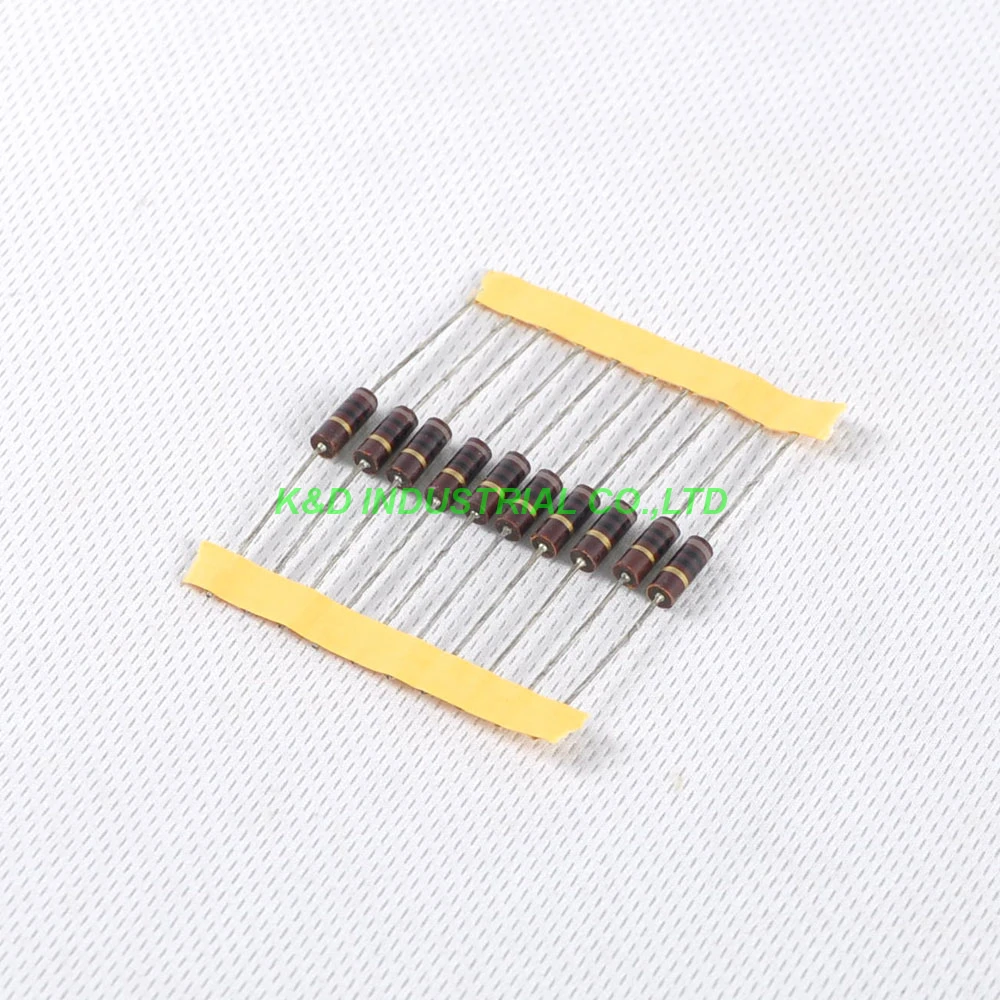 10pcs Carbon Composition Vintage Resistor 0.5W 10R Ohm