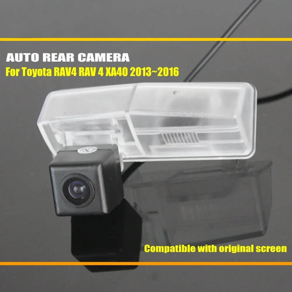 For Toyota RAV4 XA40 2013-2018 Car Parking Rear View Camera OEM Display Reverse Image Upgrade