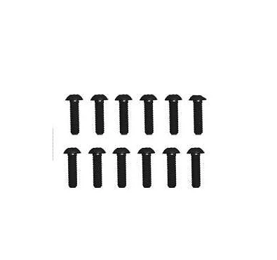 Cap Head Self Tapping Screw 3*10 12 Pieces  PART 60078