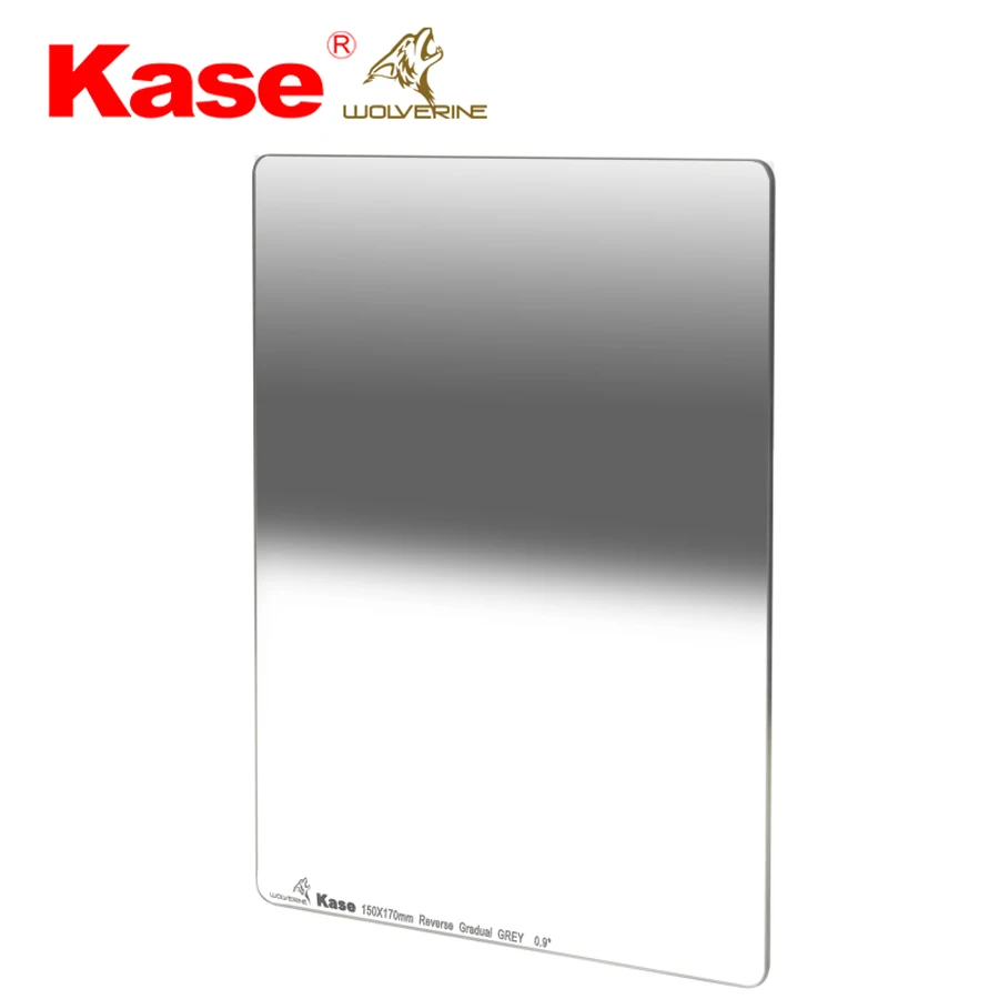 Kase 150x170mm Nano Multi-coated Optical Glass Soft Reverse Graduated Neutral Density Filter GND0.9/1.2/1.5 Shock Resistant