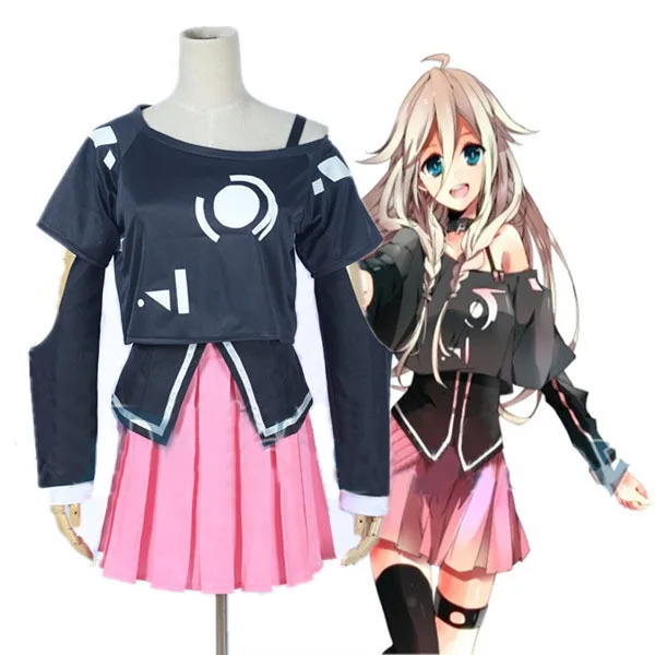 VOCALOID3 Library IA cosplay costume Handmade Custom Halloween costumes One Sets