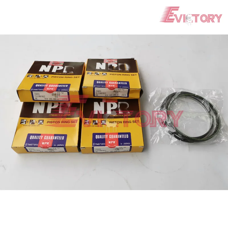 For Doosan Deawoo DB33 DB33A piston ring set made in Japan