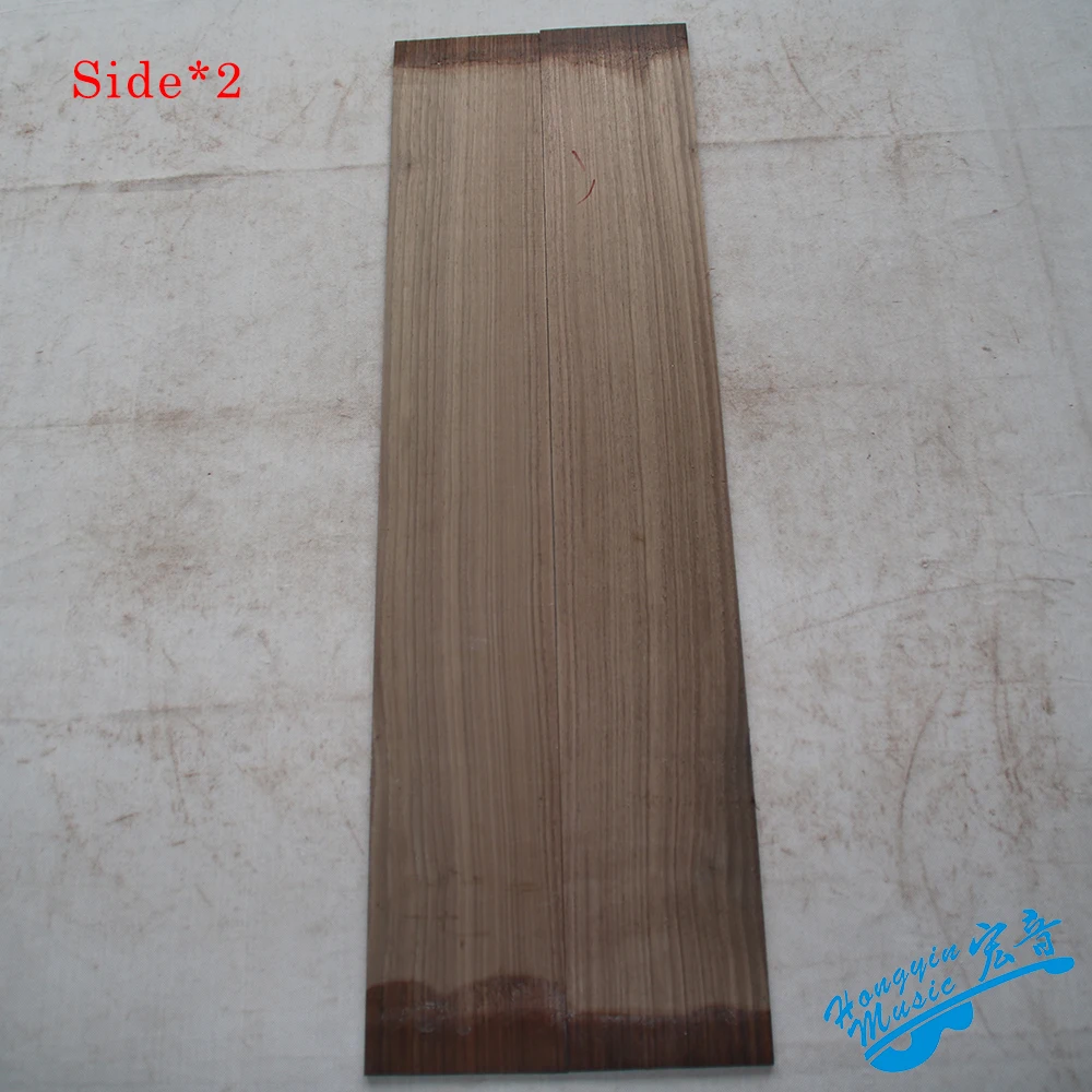 1 Set 3A United States Black Walnut Wood Guitar Back And Side Kit 41inch Guitar Panel Guitarra Making Material 5*215*550mm*2