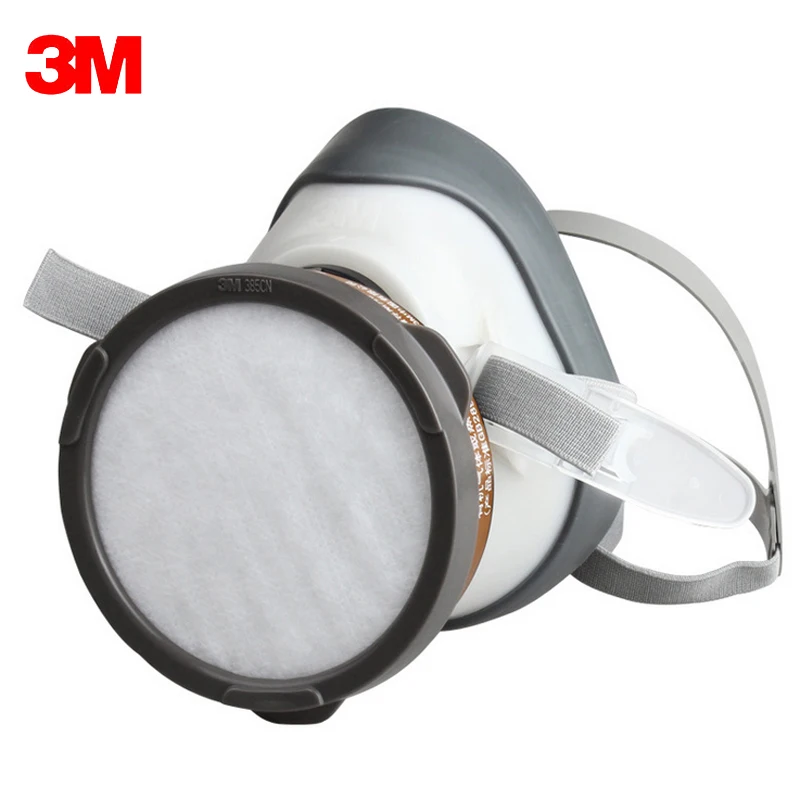 

3M 1201 Half face Dust respirator Against Organic Gas Mask steam filtration(Benzene and homologues gasoline carbon disulfide)