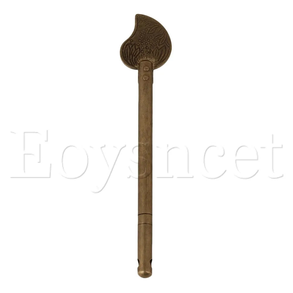 Bronze Brass Antique Door Bolt 11x0.6cm for Latch Slide Bolt Lock Shutter