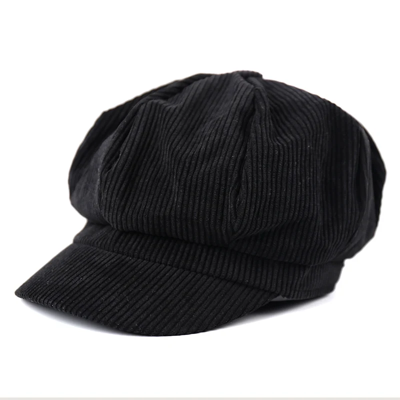 COKK Newsboy Cap Beret Women Vintage Painter Winter Hats For Women Octagonal Caps Female Bone Male New