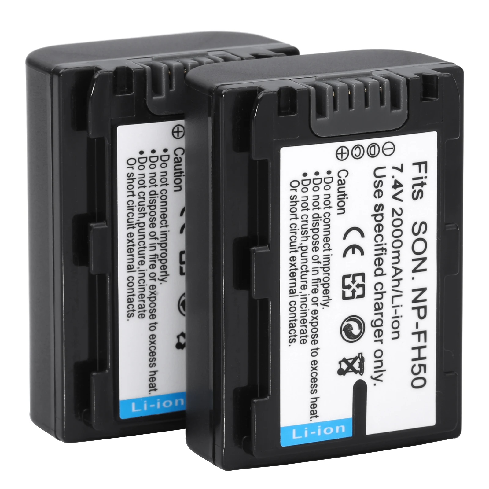 NP-FH50 Battery + Charger For Sony NP-FH40 DSC-HX1 HX100V DSLR A230 A330 DCR-DVD205  DCR-DVD305  DCR-DVD308  DCR-DVD403