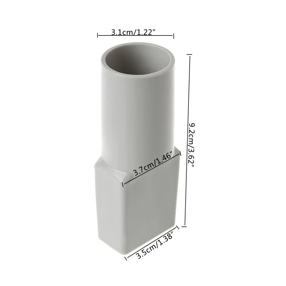 SKYMEN Vacuum Dust Cleaner Hose Converter Adapter For Media Dust Collector SC861/861A Compatible Round Square Head