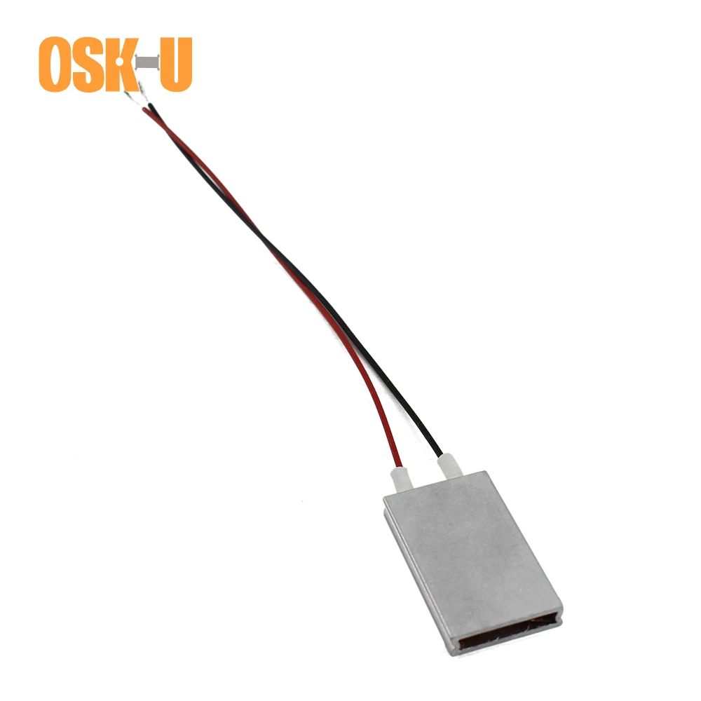 Oskiu 35X20X5 Mm 220V Ptc Verwarmingselement Constante Temperatuur 140/160/180/270 Celsius graden Ptc Elektrische Verwarming Element
