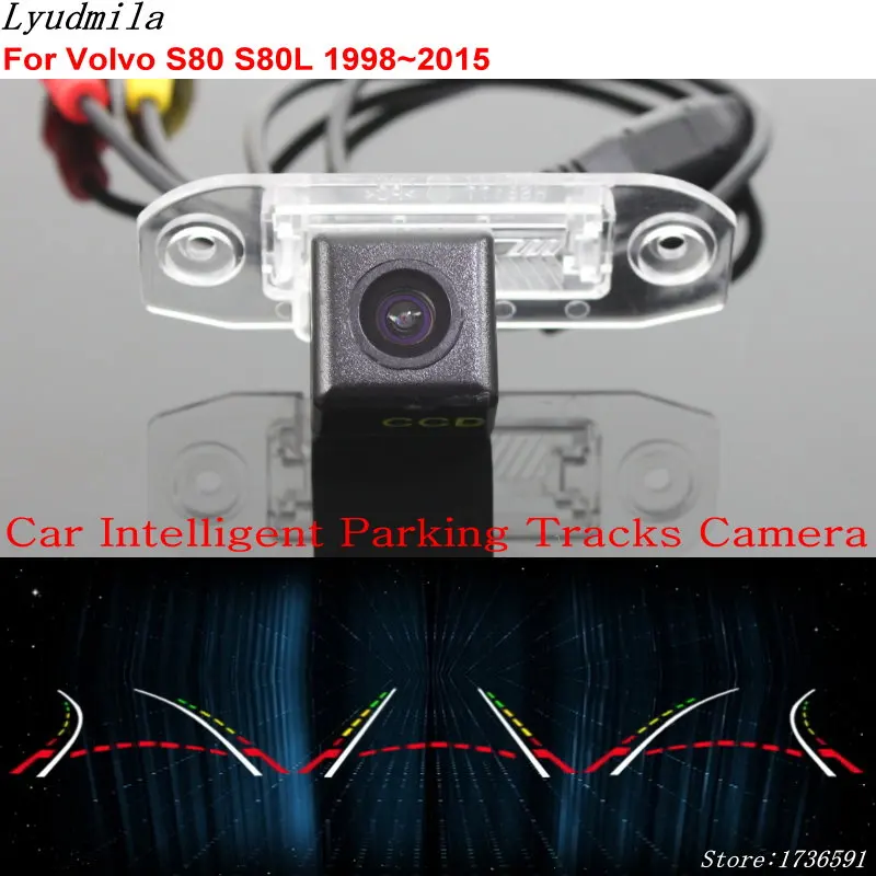 

Lyudmila Car Intelligent Parking Tracks Camera FOR Volvo S80 S80L 1998~2015 / Car Back up Reverse Rear View Camera