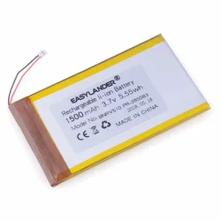 PR-285083 3.7V 1500mAh Battery For Barnes & Noble BNRV510 Nook Glowlight Plus 2015 Kobo Glo HD H2O 285083 E-book aura edition2