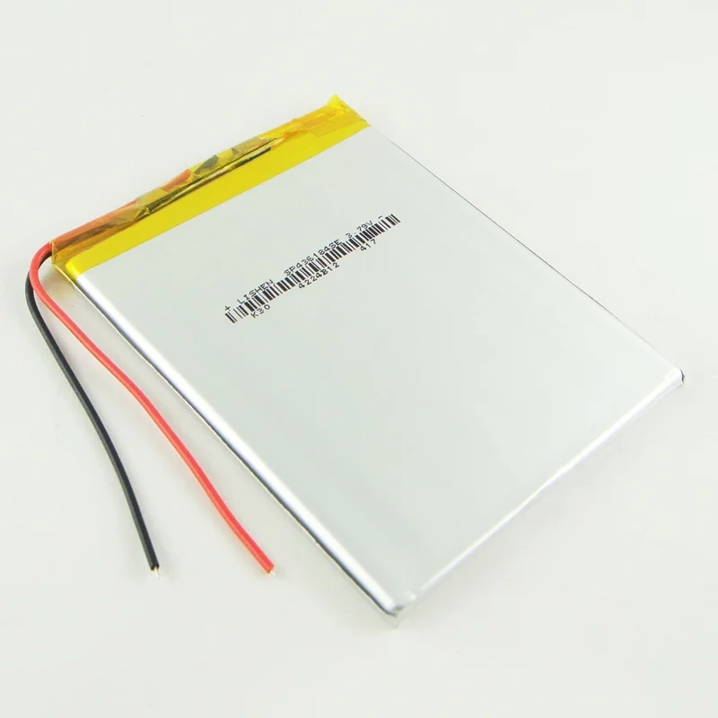 بطارية ليثيوم بوليمر كهربائية ، 3.7 فولت ، 2650 مللي أمبير ، نظام ملاحة GPS ، MP3/4 خلايا ليثيوم أيون قابلة لإعادة الشحن ، بني ، 436184