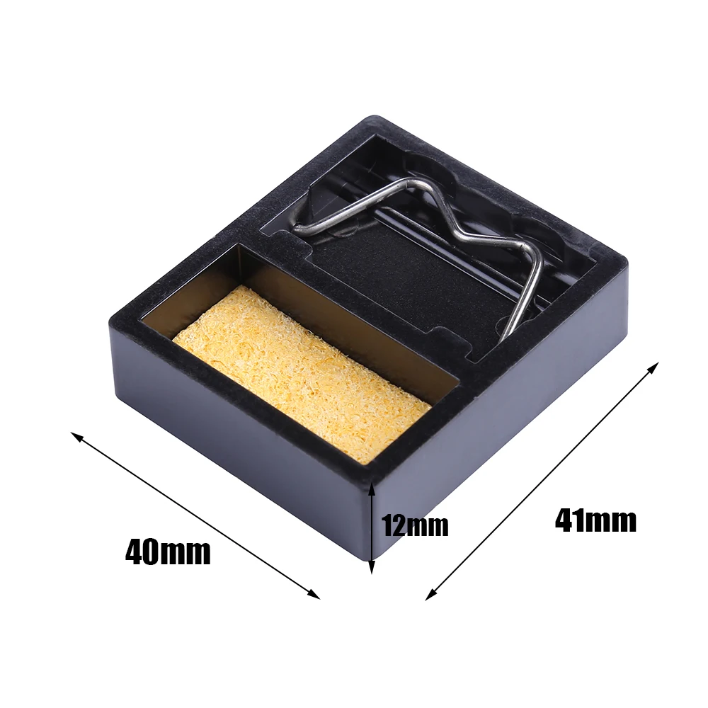 Mini Electric Soldering Iron Gun Stand Holder Support Station Base For Welding Torch With Solder Sponge Holder