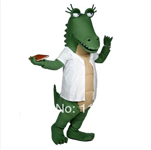 MASCOT Ali Gator mascot costume custom fancy costume cosplay kits  mascotte theme fancy dress carnival costume