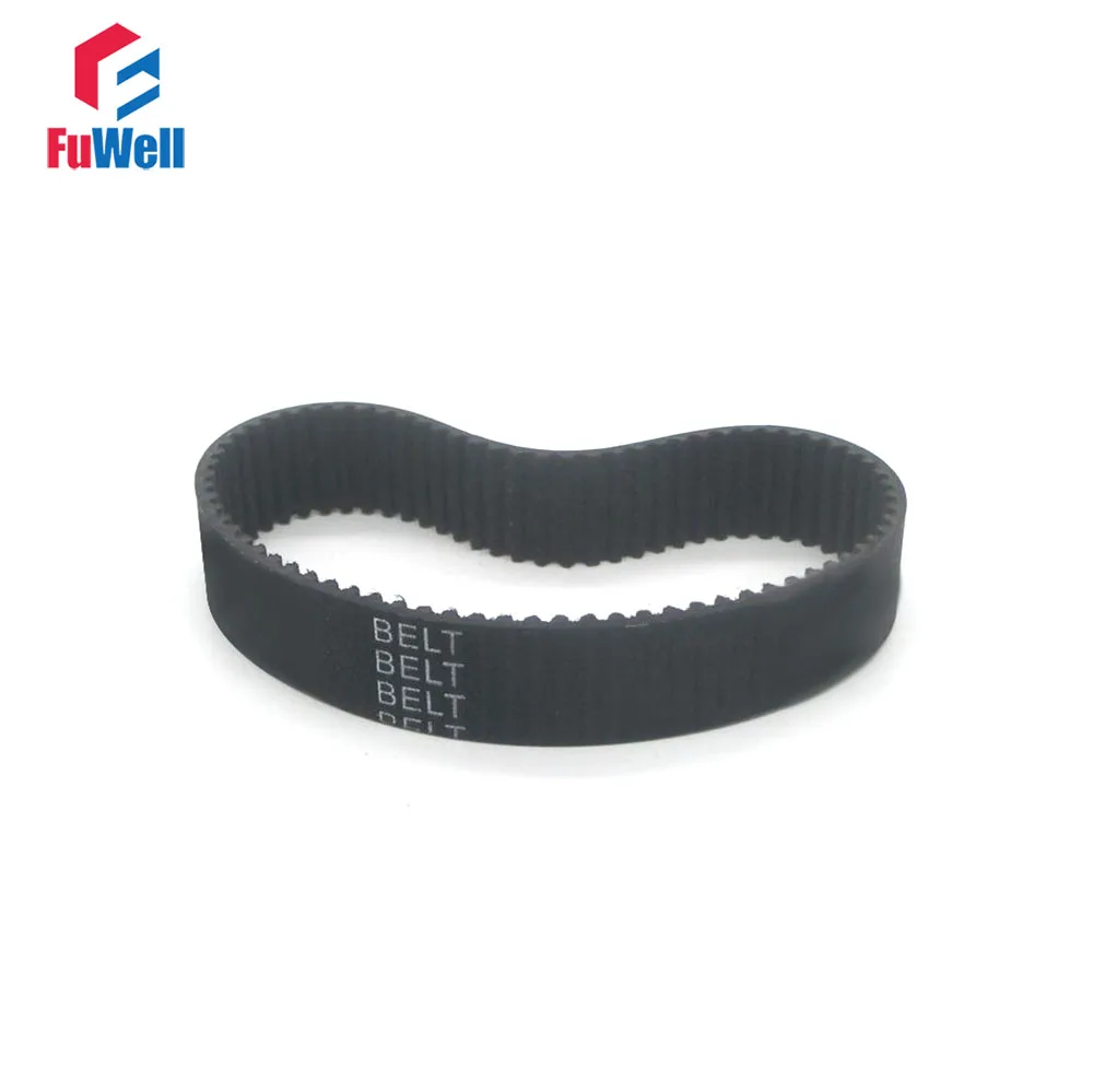 

2pcs HTD3M Timing Belt Closed Loop 138/141/144/147/150/153/156/159/162/165/168-3M Pulley Belt Rubber 15mm Width Synchronous Belt