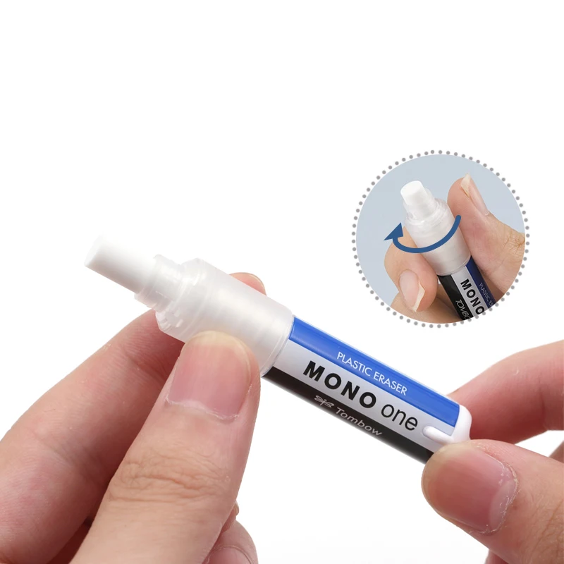 LifeMaster Japan TOMBOW MONO One Holder Eraser Lipstick 10 Anniversary Limited Metallic Body  Strong Wipe EH-SSM