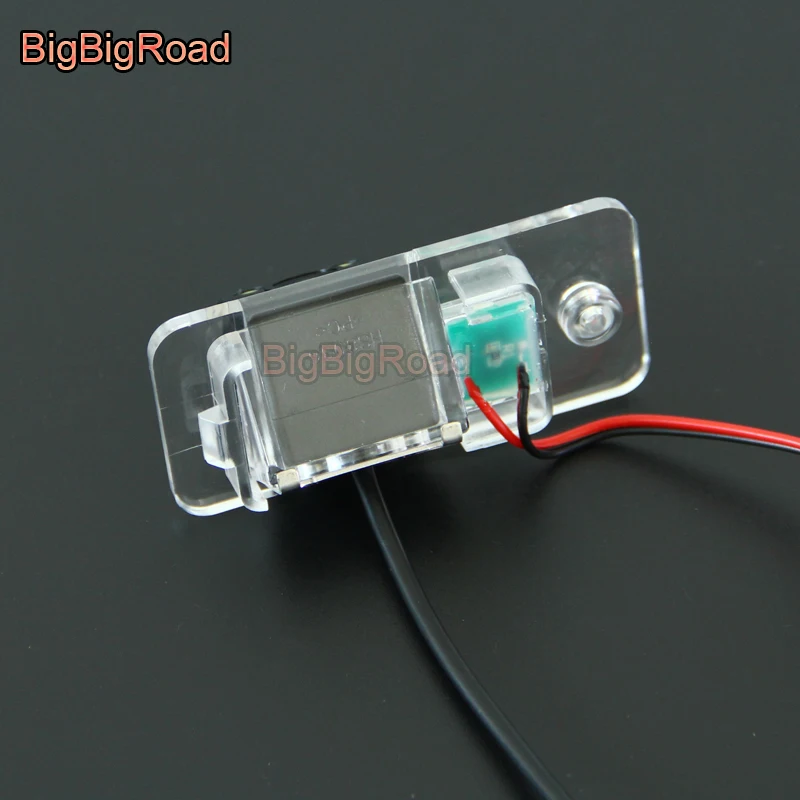 

BigBigRoad For Audi S5 S6 S8 RS4 A3 A6L A6 A8 A4 B6 B7 B8 Q7 Car Rear View Reverse Backup Parking Camera Night Vision Waterproof