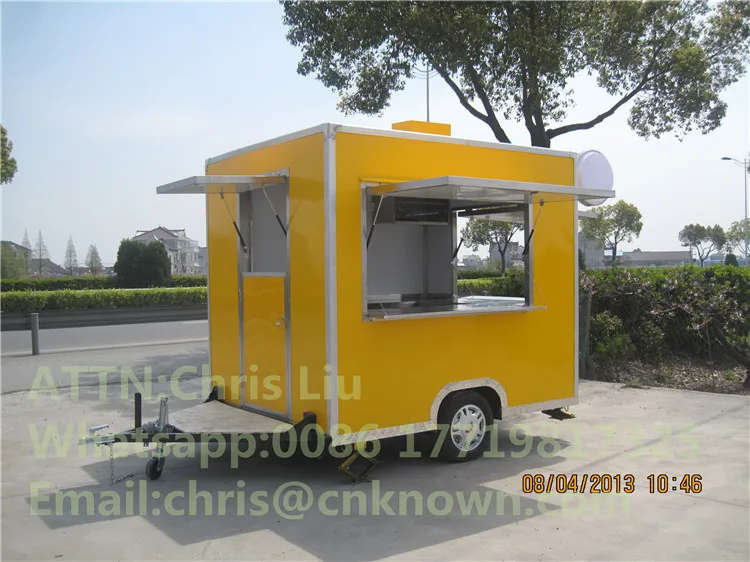 New Mobile Fast Food Cart And Drink Cart/Hot Dog Stand